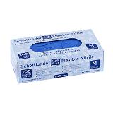 Schottlander Soft Touch Flexible Nitrile Gloves - Blue